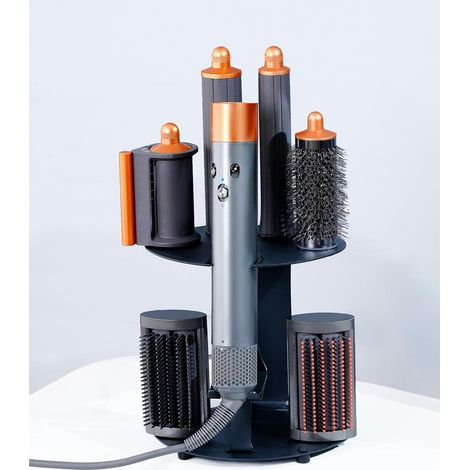 Convient pour un support de fer à friser compatible avec le support de rangement mural et de bureau Dyson Airwrap pour la maison/salle de bain