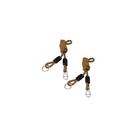1 Paire de Cordes de Balançoire Réglables 1.8M Cordes Extension pour Balançoire – Sangle de Fixation de Balançoire pour Hamacs, Camping, Balançoires, Peut Contenir Jusqu'à 300 kg
