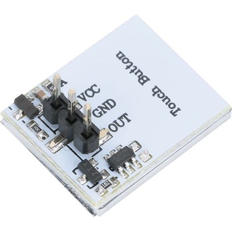 2 modules de boutons tactiles capacitifs anti-interférences HTTM 2,7 V-6 V (rouges) (1/3)