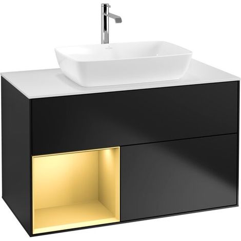 Villeroy & Boch G771HFPD Meuble sous-vasque Finion G77 (1/2)