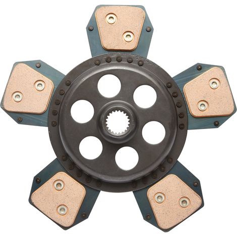 Massey Ferguson Disco frizione OEM 3697208M91, 331015710, 1862586001, 3701008M91 Breckner Germany (1/3)
