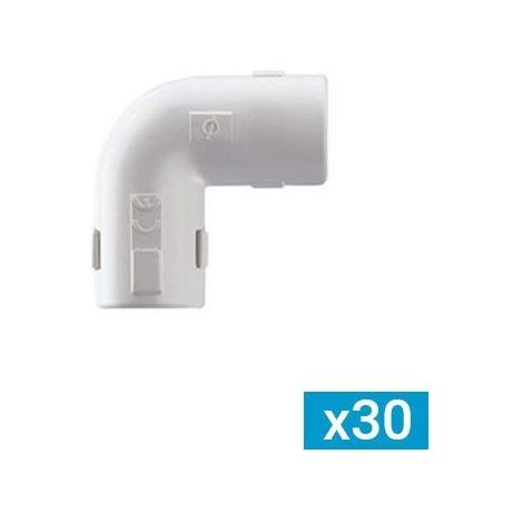 GEWISS COUDE IRL À 90° OUVRABLE POUR TUBE IRL D20 - LOT DE 30 - DX40320