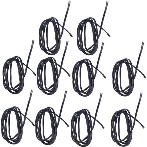 Lot de 10 sondes de température à thermistance NTC en résine époxy PVC haute précision pour appareils électroménagers, 1,5 kΩ, B3470 (1/5)