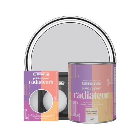 Peinture pour Radiateur, Finition Mate - Ombre Lilas (1/3)