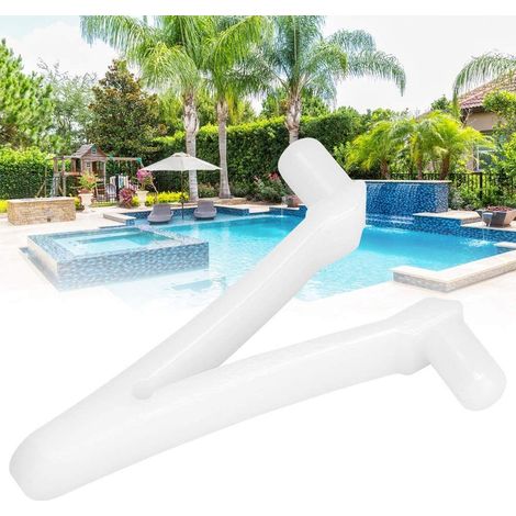 Lot de 6 pinces papillon V pour piscine Spa brosse feuille râteau feuille écumoire tête d'aspiration pour le nettoyage de la piscine (1/4)