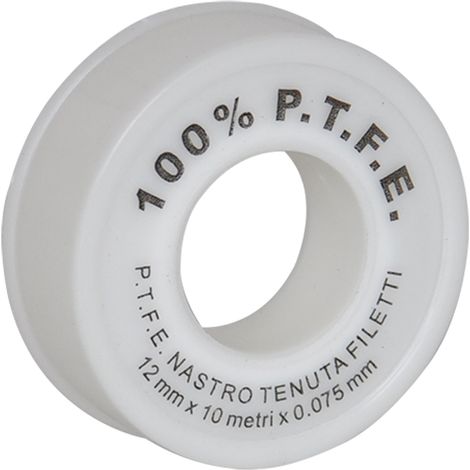 NASTRO TEFLON 1/2 x 10 mt. (cf. 10 rt.)