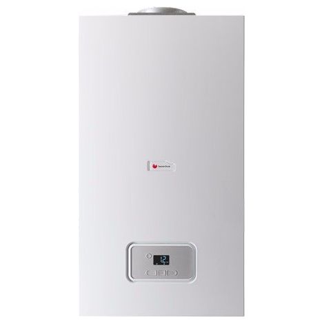 Saunier Duval – Corps de chaudière gaz classique basse température 25 kW – Production d'eau chaude mini-accumulation – Évacuation VMC – Conforme Ecoconception