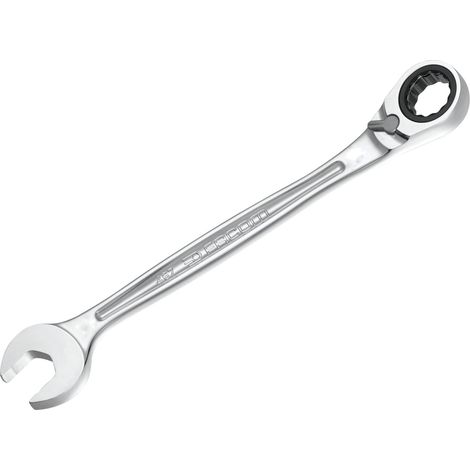 Facom 467B.22 22mm Metric Ratchet Ring Wrench with 287mm Length