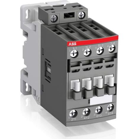Contactor ABB AF16Z-22-00-20 30A/4P 2NO/2NC 12-20VDC AC1 UL  (1SBL176501R2000)