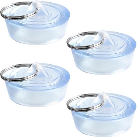 Bouchon Baignoire,Bouchon evier Cuisine,Bouchon lavabo Salle de Bain,4 pièces pour Les Ouvertures d'évier de 2932 mm pour éviter Les fuites d'évier/Baignoire/évier