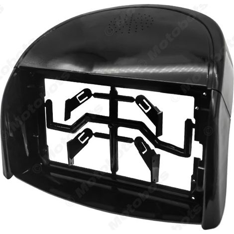 Versatile large-screen phone frame for 2010 Renault Koleos 9-inch Android navigation system with speaker panel. (1/4)