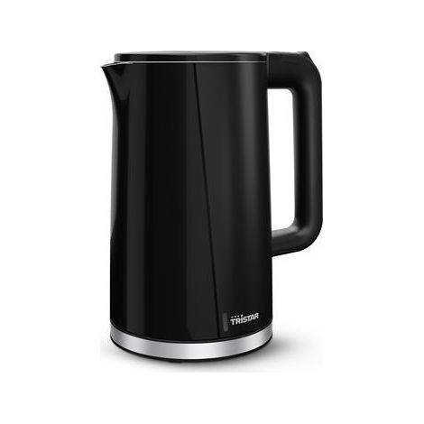 Wasserkocher tristar elegant schwarz matt 2200 W 1 7 liter