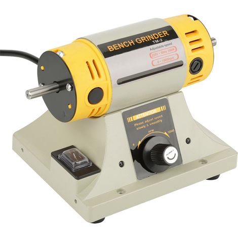 Perceuse Polisseuse Électrique 220V 350W avec Mandrin pour Bijouterie Dentisterie Moteur de Tour (1/5)