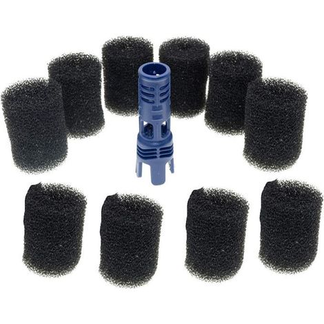 Buse Anti Projection Adaptable avec 10 brosses en Mousse pour Robot Piscine Polaris 280 équivalent Tail Sweep Pro TSP10 (1/4)