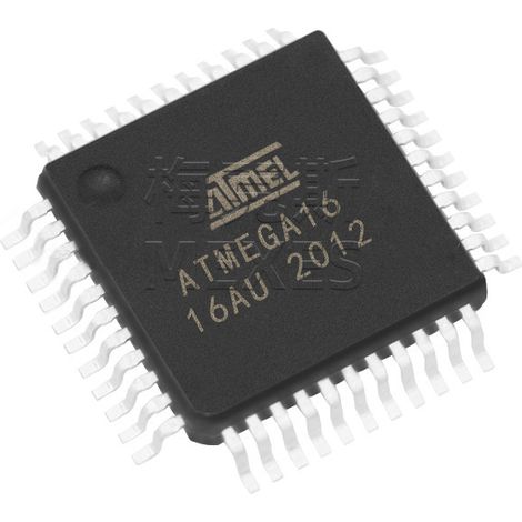 ATMEGA16-16AU and ATMEGA16L-8AU electronic components (5 units of each)