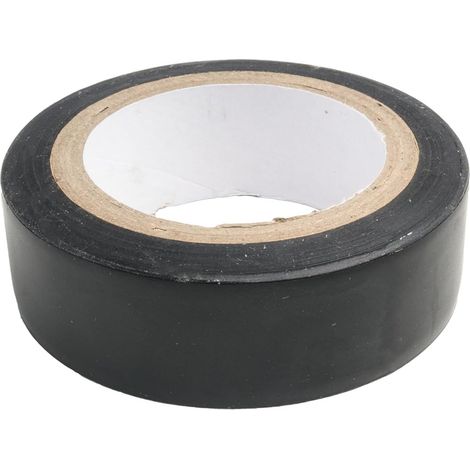 Sollbry Isolierband – 1 Rolle schwarzes Isolierband, 17 mm x 10 m, professionelles isolierendes PVC, Klebstoff für Auto, Fahrzeug, allgemeine Stromkreisverkabelung im Haus (1/5)