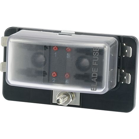 TRU COMPONENTS TC-R3-76-01-3L104 KFZ-Sicherungshalter mit Statusanzeige Passend für (Sicherungen) Fl