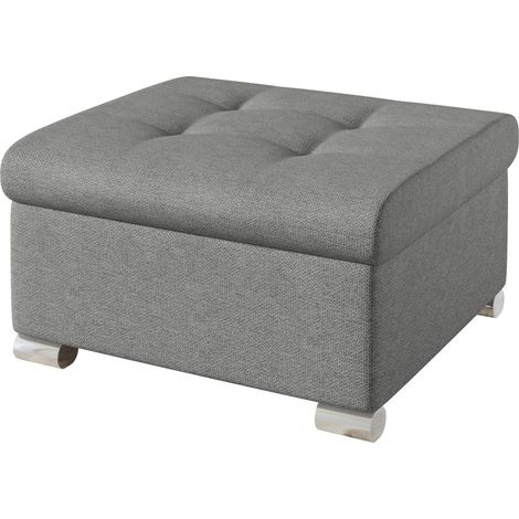 Reposapiés Comfivo Gemma, Rico 12, 41x68x70cm, Diámetro: 0, Tapiz, Patas: Plástico, 0