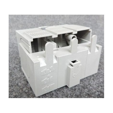 Jeu de 2 caches-bornes long 3P (NS80H/NSA160) SCHNEIDER 28034