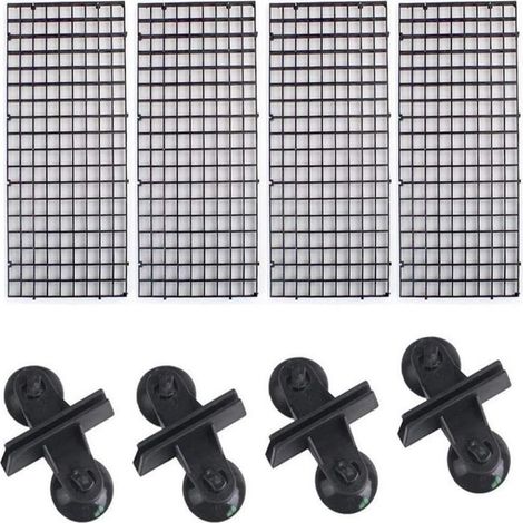 Pinces à ventouses pour séparateurs d'aquarium, en plastique durable, pour un assemblage sécurisé et la séparation des poissons.-AquaForge (1/5)