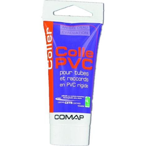 Comap – Colle PVC rigide 50 ml – Norme ACS pour canalisations d'eau – Tube brochable – S103311