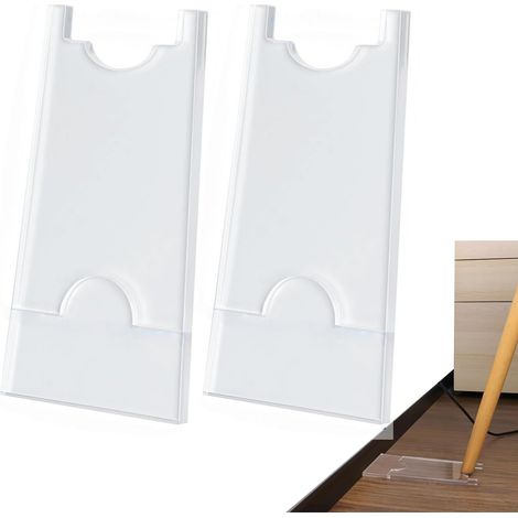 Entretoise murale pour canapé, en acrylique transparent, réglable (1/5)