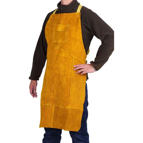 Schürze Strend Pro Industrial, zum Schweißen, Leder, XL, 60x100 cm
