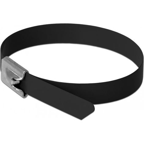 DeLOCK Delock 18815 - Acier - Noir - 40 cm - 7,9 mm - 10 pièce(s)