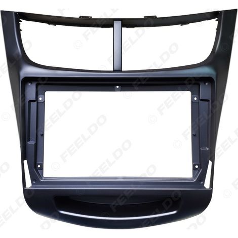 Third generation versatile widescreen frame suitable for upgrading the Chevrolet Sail 3 navigation frame and audio system, 9-inch front panel. (1/5)