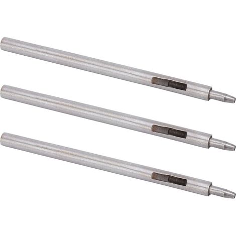 Rundstanzwerkzeug aus legiertem Stahl (3er-Set) für Lederarbeiten (2 mm). (1/5)