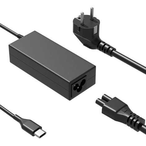 45W USB Type C Chargeur pour Ordinateur Portable Alimentation Adaptateur (1/5)