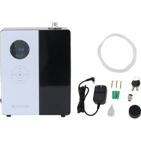 200ML Diffuseur d'huiles essentielles mural électrique WiFi pour bureau, prises US 100‑240V blanc (1/5)