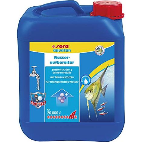 Sera Aquatan - Biocondizionatore per Acqua Dolce e Marina - Formato: 5 L