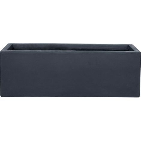 Jardinera HORIZON 65x16x18cm gris oscuro
