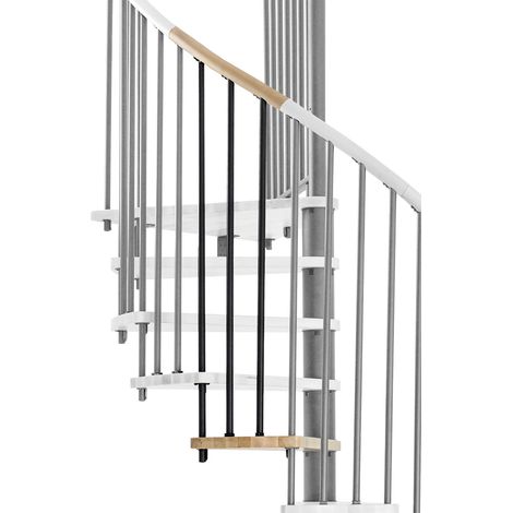 Minka Höhenerweiterung für Spiral Wood 160cm Durchmesser Eiche Schwarz