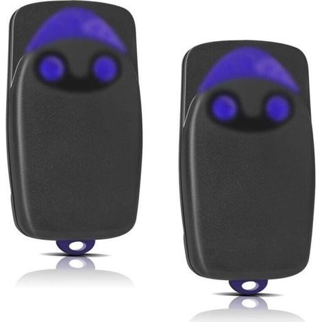 2 Pièces Remplacement pour télécommande NICE, télécommande portail 433,92MHz 2 canaux, compatible avec Flo1r-s, Flo2r-s, Flo4r-s (1/4)