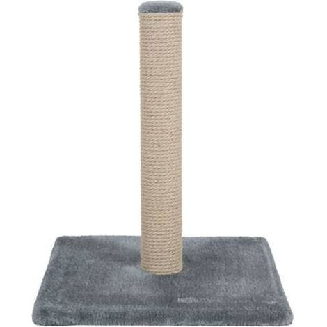 Griffoir pour chat en chanvre – Hauteur 42 cm – Largeur 35 cm – Base carrée 35 x 35 cm – 4 patins antidérapants – Zolux (1/5)