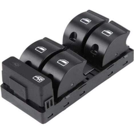 Dilwe 8ED95985 Bouton de commutation de commande de fenêtre électrique pour AUDI A4 B6 B7