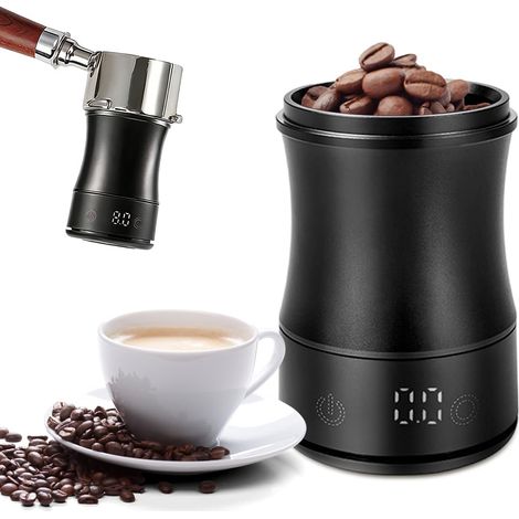 Balance à café numérique avec minuterie, rechargeable et précise avec gobelet doseur (1/5)