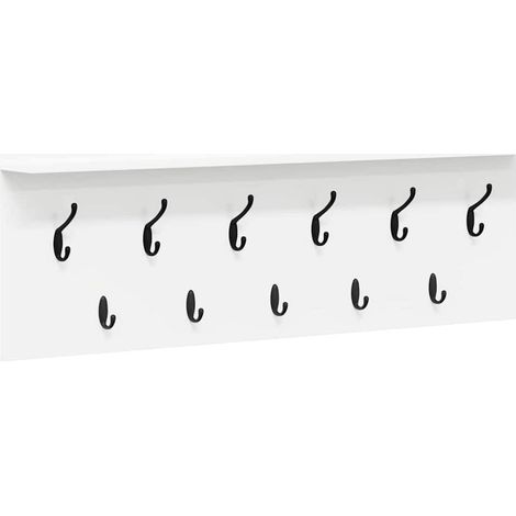 Maison Exclusive - Wandmontierter nachttisch Weiß 100 x 40 x 12 c