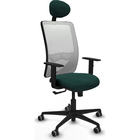 Silla de oficina piqueras y crespo Zulema blanco espuma 50 mm (1/2)
