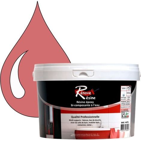 Peinture Résine - RAL 3014 - Vieux rose - Brillant - 0,5L - Multi-supports (1/4)