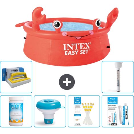 Intex Piscina Easy Set Rotonda - Granchio - 183x51 cm - 7-pezzi  S21269 (1/5)