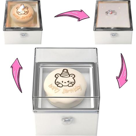 Boîte à bagues rotative Présentoir bijoux (1/5)