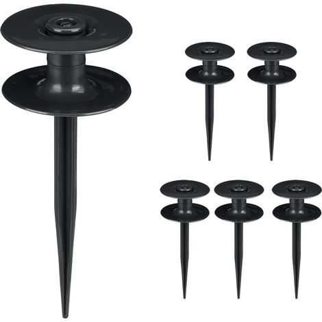 Schlauchfuhrung gartenschlauch 6er set