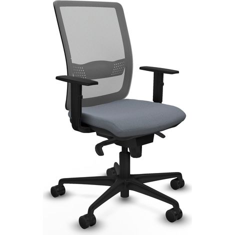 Chaise piqueras y crespo Haches noir avec accoudoirs ajustables (1/2)