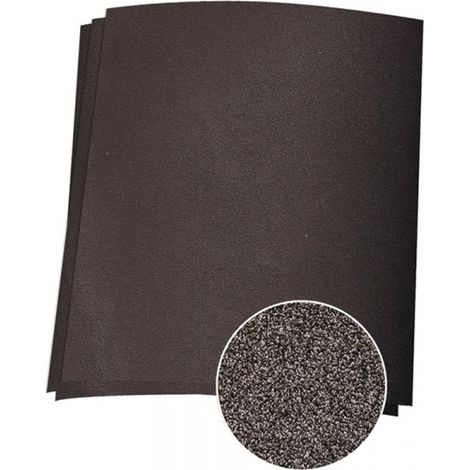 Paq. 25 pliego lija esmeril metal g180 230x280mm ax2180 mota