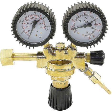 Druckminderer Argon/CO2-Schutzgasdruckregler für MIG/MAG-Schweißgerät (1/5)