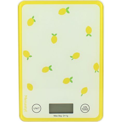 Balance de cuisine 5kg, CITRON (1/2)