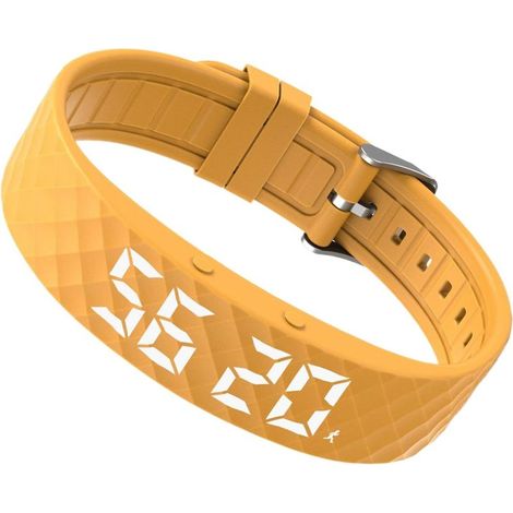 Reloj despertador vibratorio de silicona con temporizador silencioso y hasta 8 alarmas personalizadas para personas con discapacidad auditiva, sordas o con sueño profundo. (1/5)